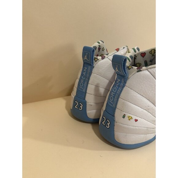 Air Jordan 12 Retro Gs Emoji Size 7y - Picture 3 of 14